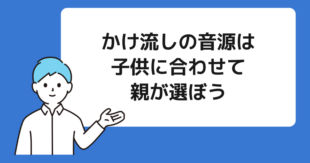 子供のかけ流し英語音源